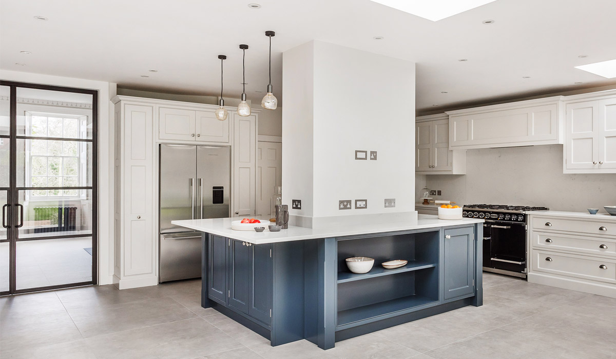 Important Grade II* Listed Property Development Surrey, kitchen design