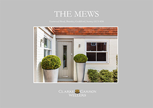The Mews commercial to residential property development brochure